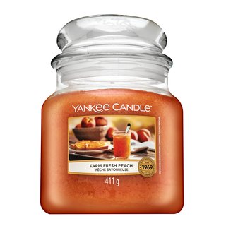 Yankee Candle Farm Fresh Peach lumânare parfumată 411 g