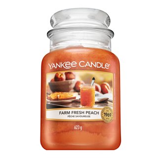 Yankee Candle Farm Fresh Peach lumânare parfumată 623 g