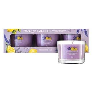 Yankee Candle Lemon Lavender lumânare votiv 3 x 37 g brasty.ro imagine noua
