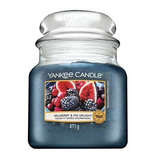 Yankee Candle Mulberry & Fig Delight lumânare parfumată 411 g brasty.ro imagine noua