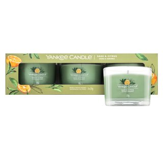 Yankee candle sage & citrus 3 x 37 g