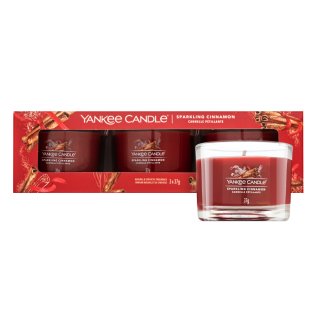 Yankee candle sparkling cinnamon 3 x 37 g