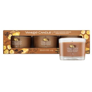 Yankee candle spiced banana bread 3 x 37 g