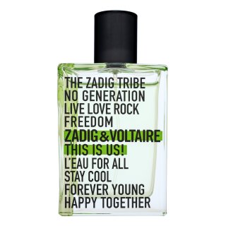 Zadig & voltaire this is us! l'eau eau de toilette unisex 50 ml