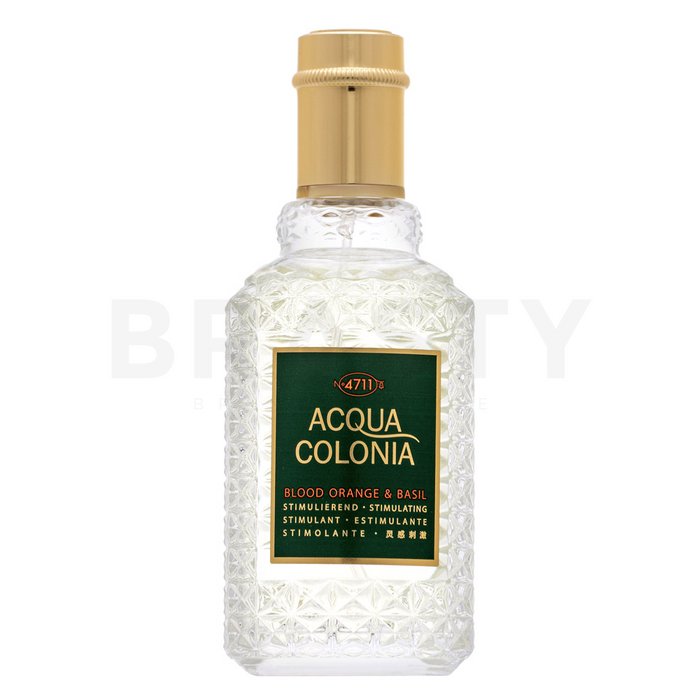 4711 acqua colonia blood orange   basil eau de cologne unisex 50 ml