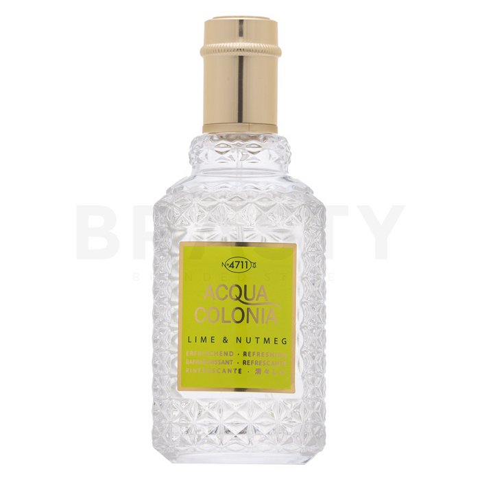 4711 acqua colonia lime   nutmeg eau de cologne unisex 50 ml