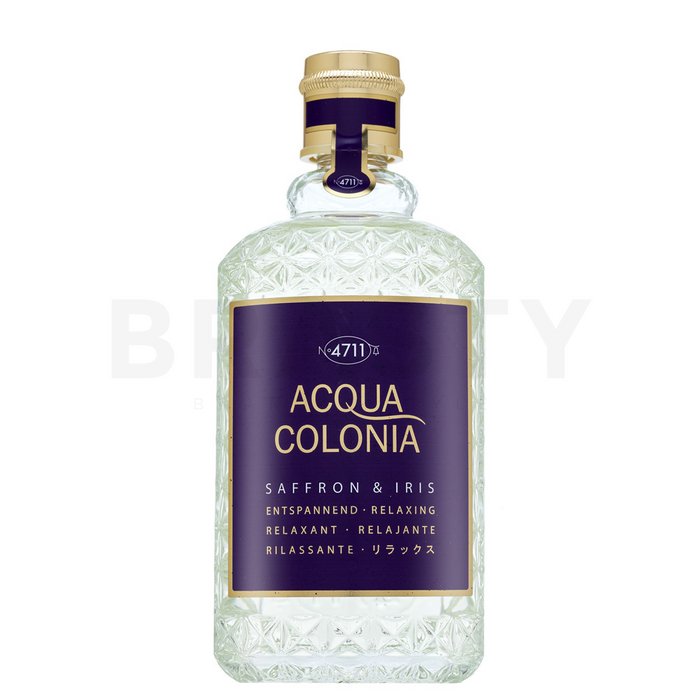 4711 Acqua Colonia Saffron & Iris eau de cologne unisex 170 ml 4711 imagine noua