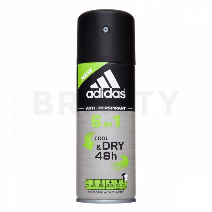 Adidas cool   dry 6 in 1 deospray pentru barbati 150 ml