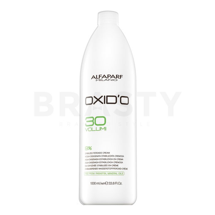 Alfaparf milano oxid'o 30 volumi 9% emulsie activatoare pentru toate tipurile de păr 1000 ml