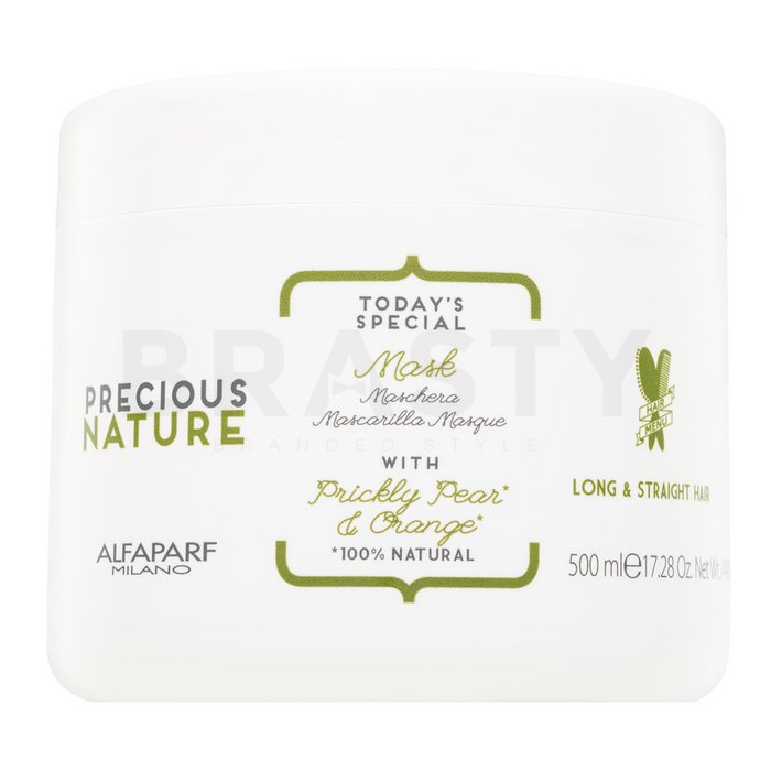 Alfaparf milano precious nature today's special mask prickly pear   orange mască de netezire pentru toate tipurile de păr 500 ml