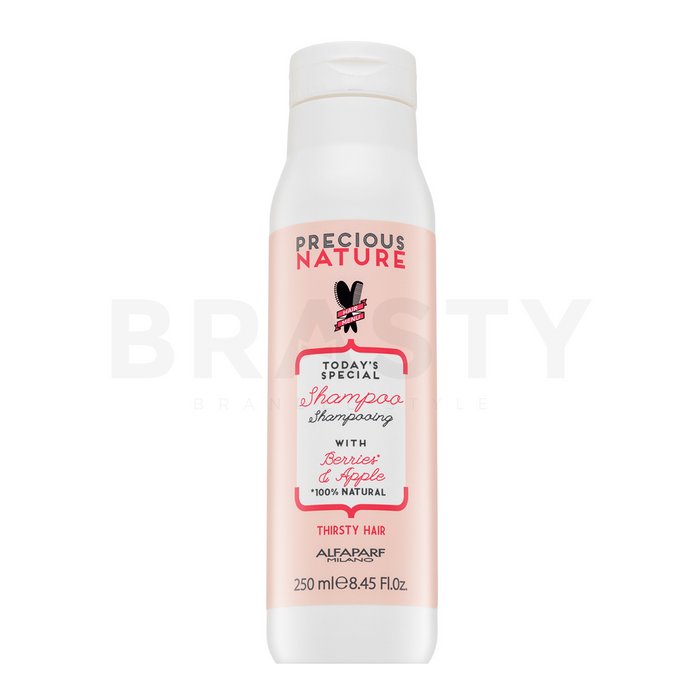 Alfaparf milano precious nature today's special shampoo berries   apple șampon hrănitor pentru păr uscat si deteriorat 250 ml