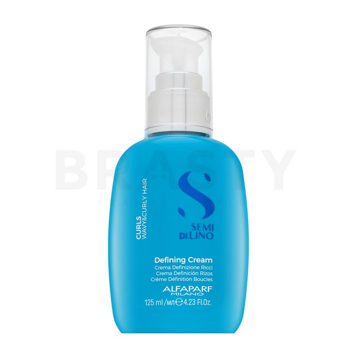 Alfaparf milano semi di lino curls defining cream cremă modelatoare pentru definirea buclelor 125 ml