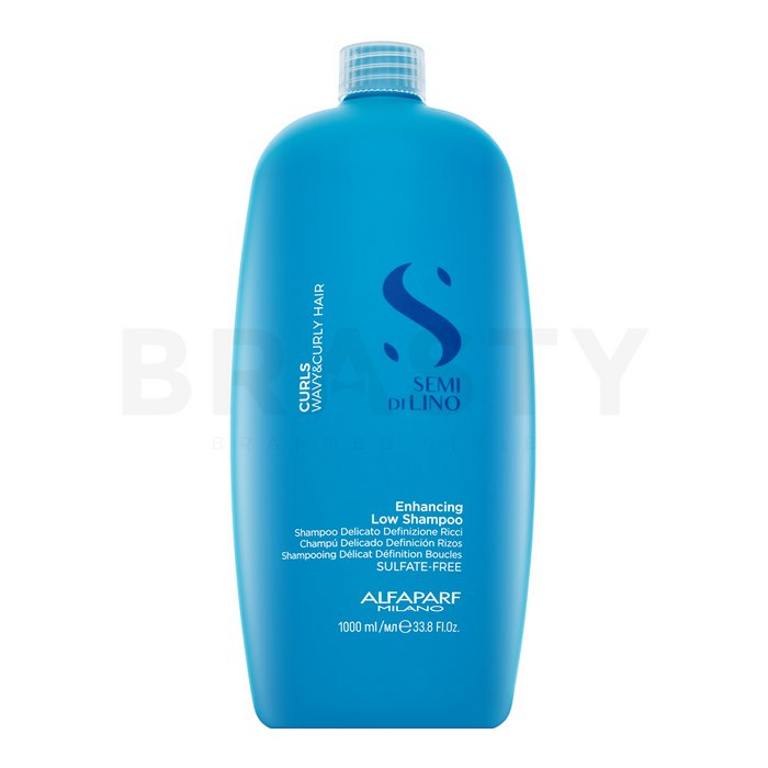 Alfaparf milano semi di lino curls enhancing shampoo șampon hrănitor pentru luciu parului ondulat si cret 1000 ml
