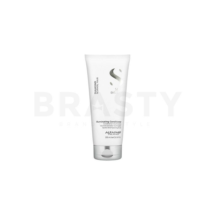 Alfaparf milano semi di lino diamond illuminating conditioner balsam pentru netezire pentru strălucirea părului 200 ml