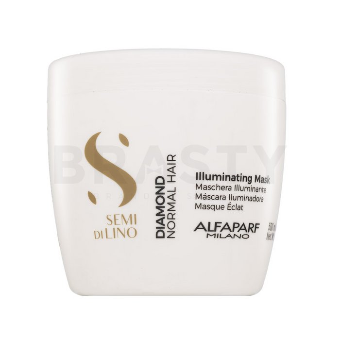 Alfaparf milano semi di lino diamond illuminating mask mască hrănitoare pentru strălucirea părului 500 ml