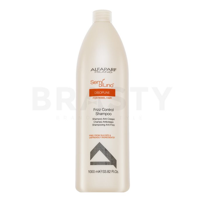 Alfaparf milano semi di lino discipline frizz control shampoo șampon de netezire pentru păr aspru si indisciplinat 1000 ml