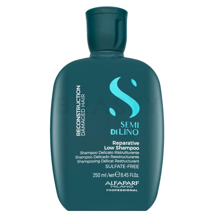Alfaparf milano semi di lino reconstruction reparative low shampoo șampon hrănitor pentru păr uscat si deteriorat 250 ml