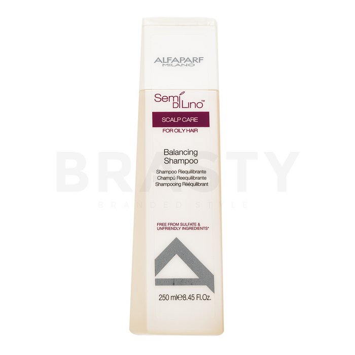 Alfaparf milano semi di lino scalp care balancing shampoo sampon hranitor pentru scalp sensibil 250 ml