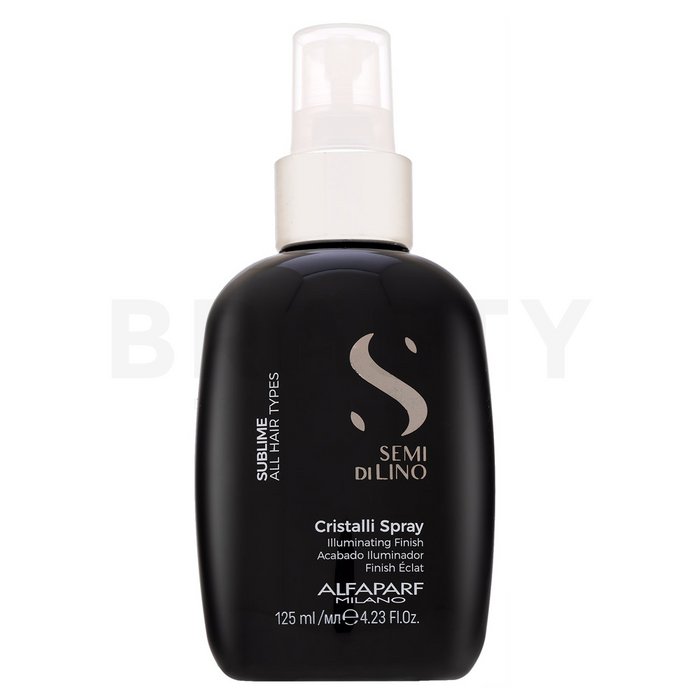 Alfaparf milano semi di lino sublime cristalli spray îngrijire fără clătire î pentru strălucirea părului 125 ml