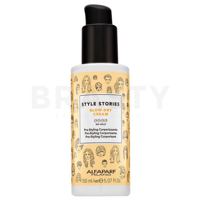 Alfaparf milano style stories blow-dry cream cremă de protejare pentru uscarea cu feonul și volum 150 ml