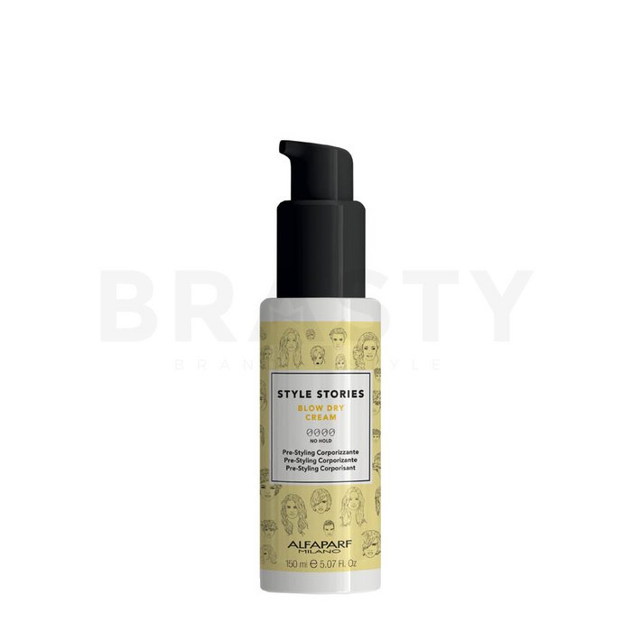 Alfaparf milano style stories blow-dry cream cremă de protejare pentru uscarea cu feonul și volum 150 ml