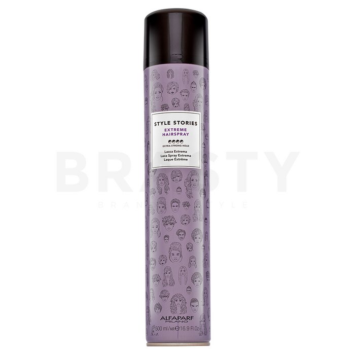 Alfaparf milano style stories extreme hairspray fixativ puternic pentru păr 500 ml