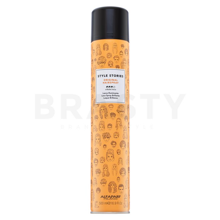 Alfaparf milano style stories original hairspray fixativ puternic pentru păr 500 ml