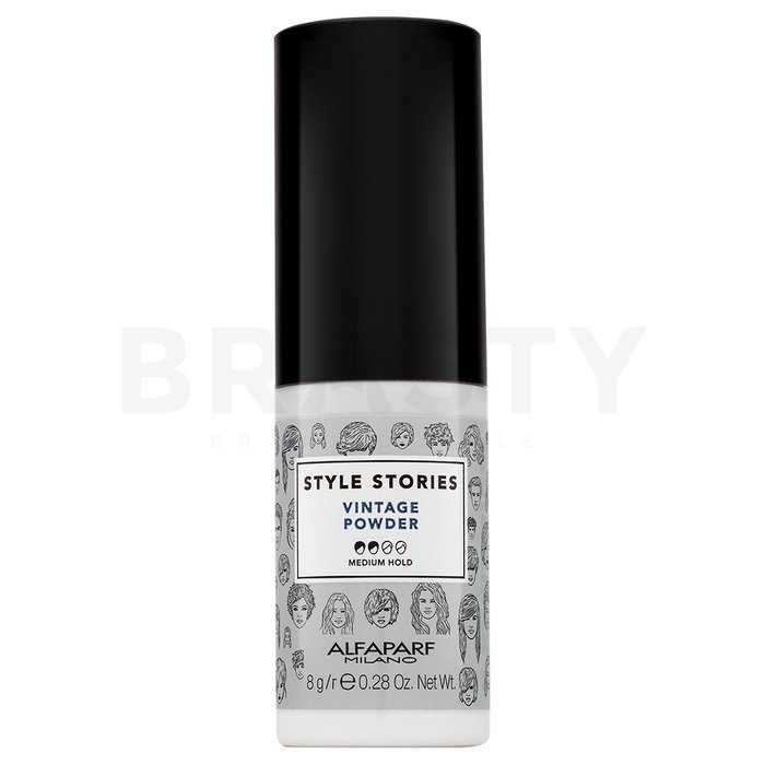 Alfaparf milano style stories vintage powder pudră pentru volum 8 g