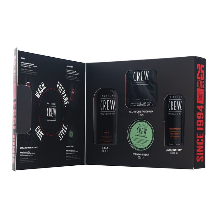 American crew 4-in-1 medium hold grooming kit set pentru bărbati