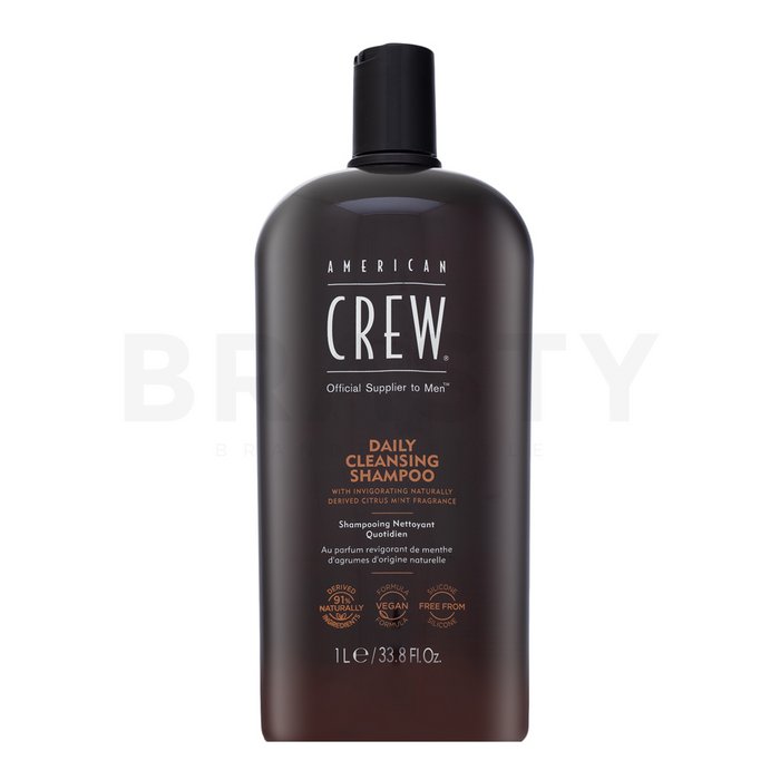 American crew daily cleansing shampoo sampon de curatare pentru folosirea zilnică 1000 ml