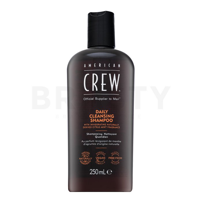 American crew daily cleansing shampoo sampon de curatare pentru folosirea zilnică 250 ml