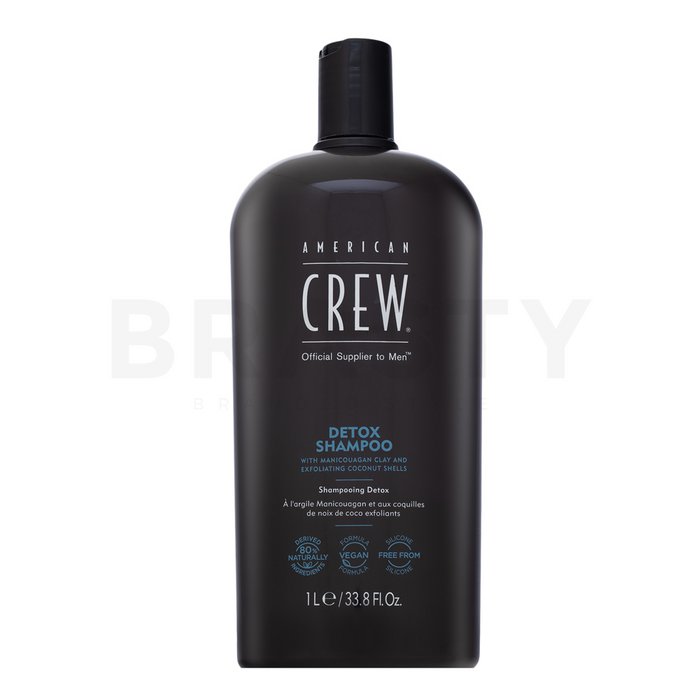 American crew detox shampoo șampon hrănitor pentru toate tipurile de păr 1000 ml