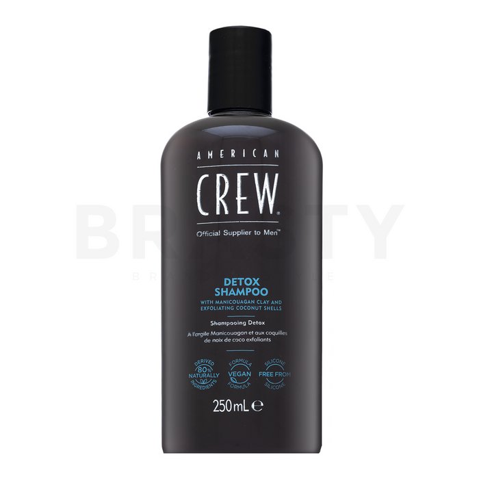 American crew detox shampoo sampon de curatare cu efect de peeling 250 ml