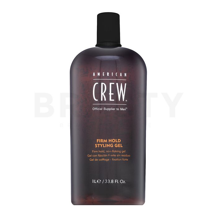 American crew firm hold styling gel gel de păr pentru fixare puternică 1000 ml