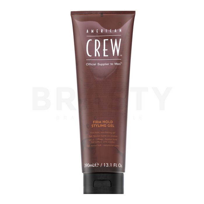 American crew firm hold styling gel gel de păr pentru fixare puternică 390 ml
