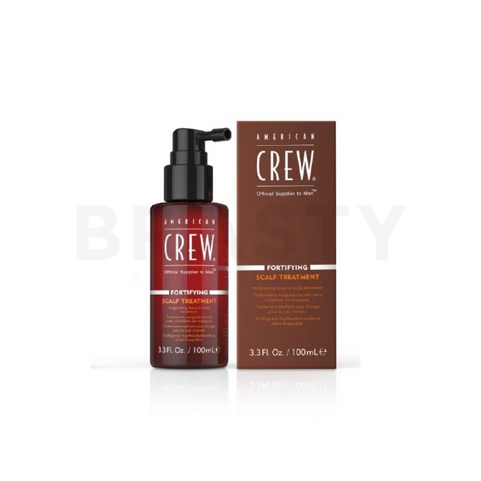 American crew fortifying scalp treatment ser pentru par subtire 100 ml