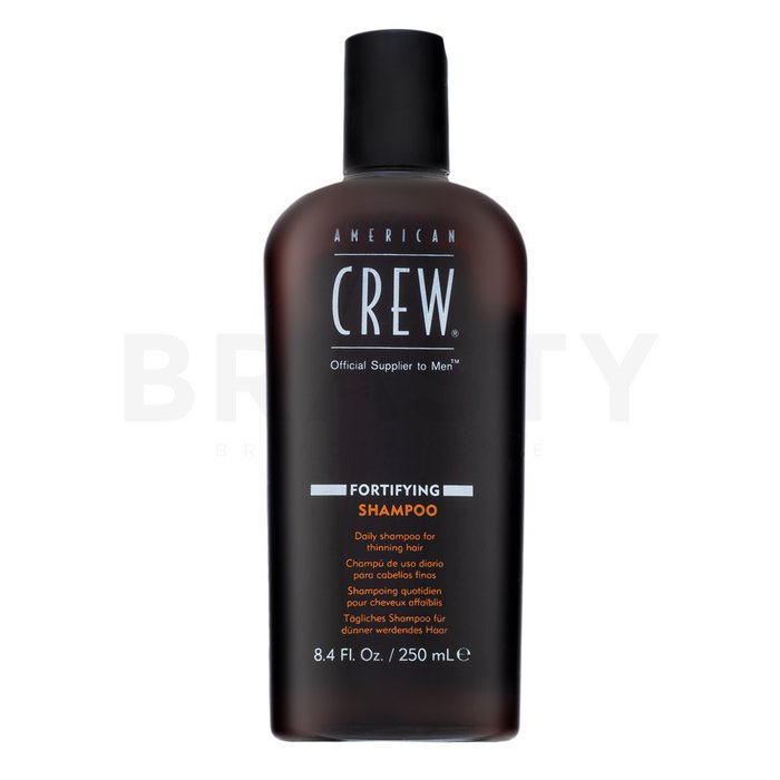 American crew fortifying shampoo sampon hranitor pentru păr fin 250 ml