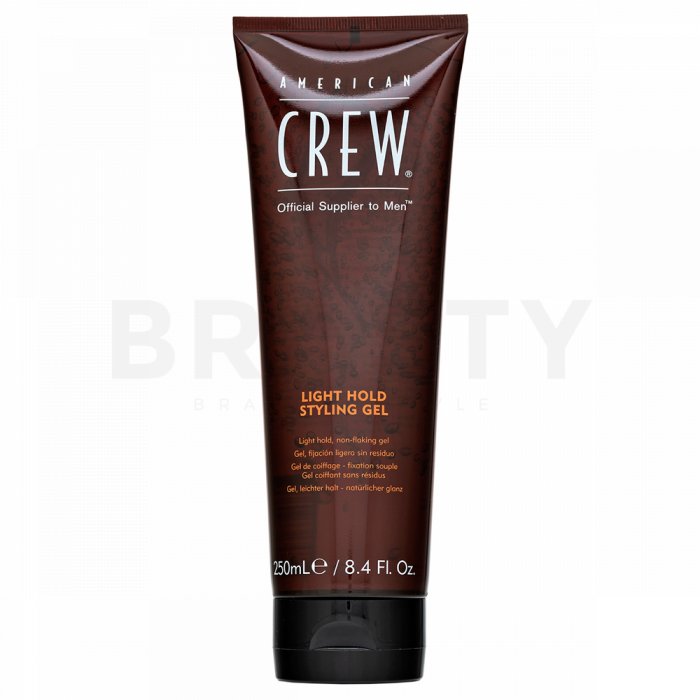 American crew light hold styling gel gel de păr pentru fixare usoară 250 ml