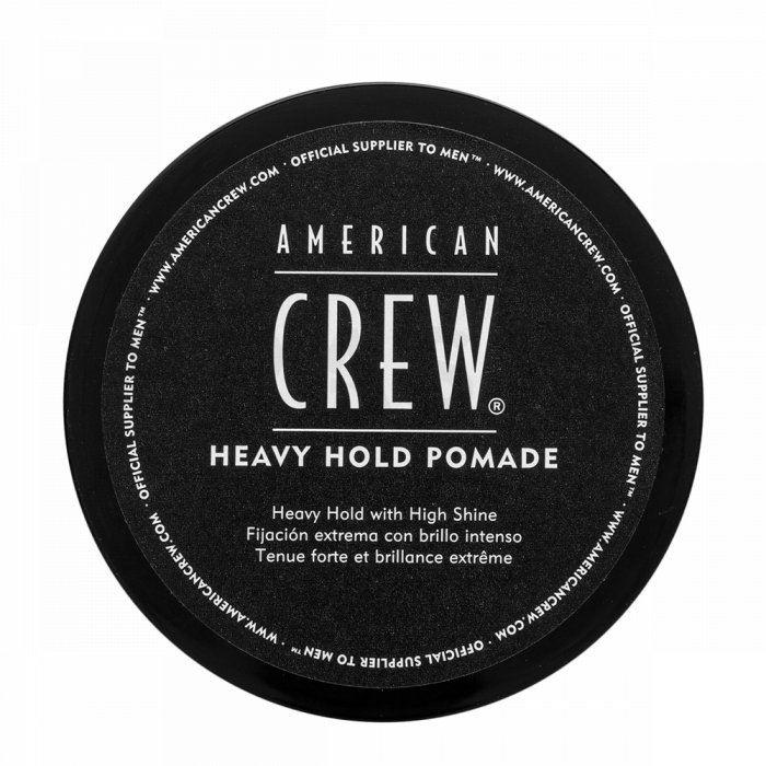American Crew Pomade Heavy Hold pomadă de păr fixare puternică 85 g