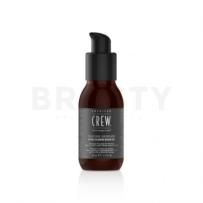 American crew shaving skincare ultra gliding shave oil ulei emolient pentru barbă 50 ml