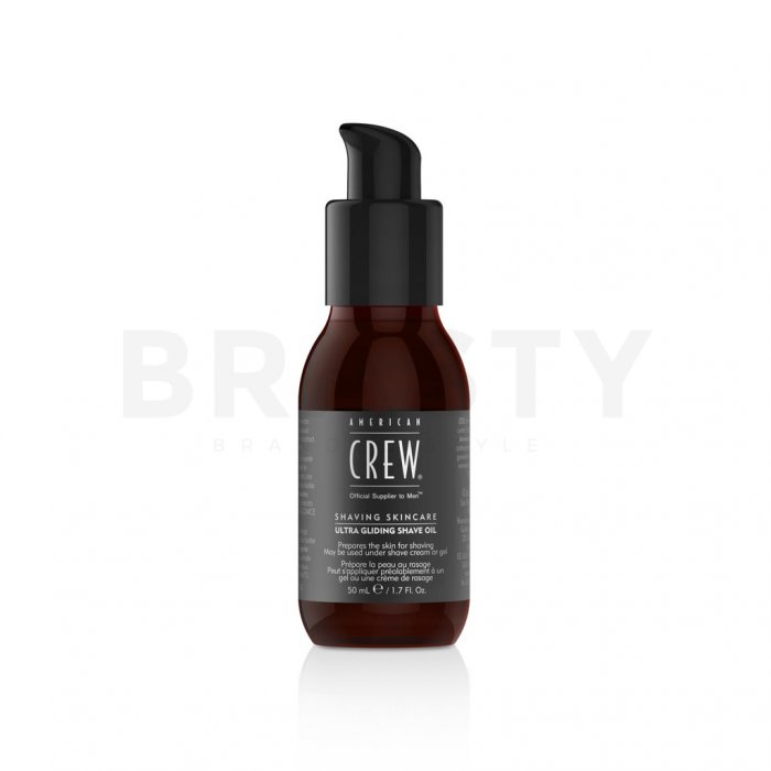 American Crew Shaving Skincare Ultra Gliding Shave Oil ulei emolient pentru barbă 50 ml