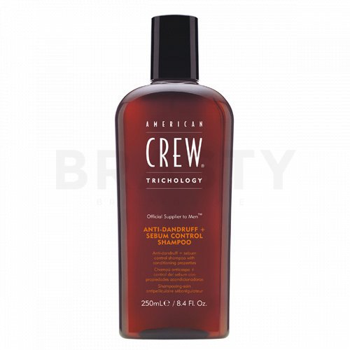 American Crew Trichology Anti-Dandruff + Sebum Control sampon revigorant anti mătreată 250 ml