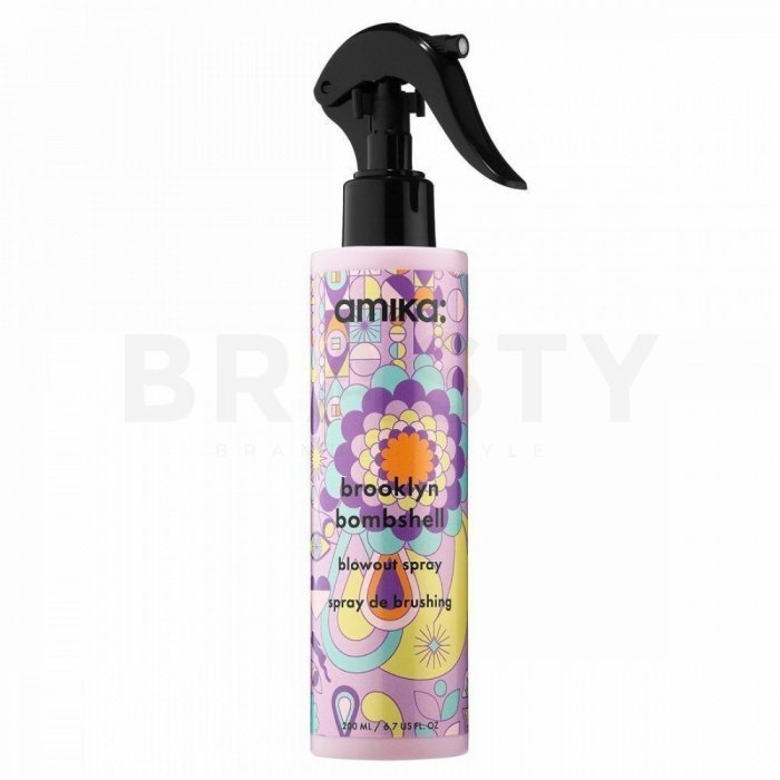 Amika brooklyn bombshell blowout spray spray pentru styling pentru modelarea termică a părului 200 ml