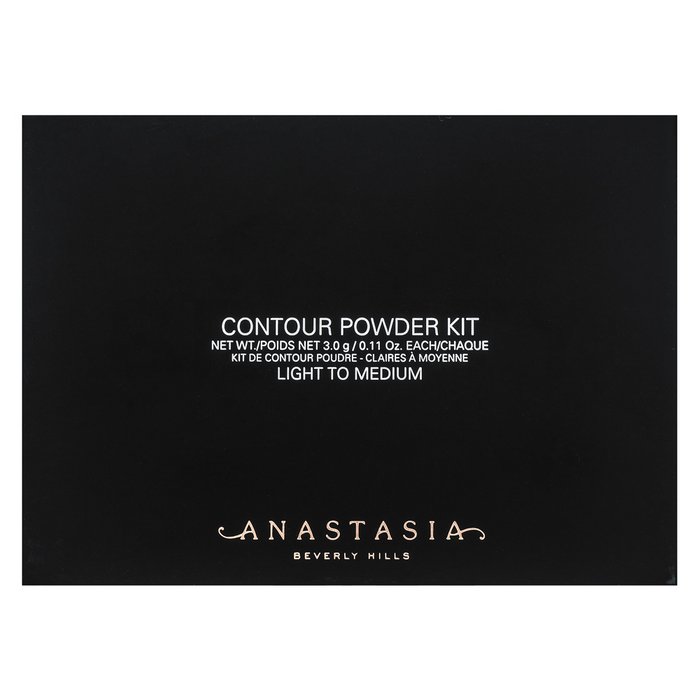 Anastasia beverly hills contour kit light/medium patela pentru conturul fetei 18 g