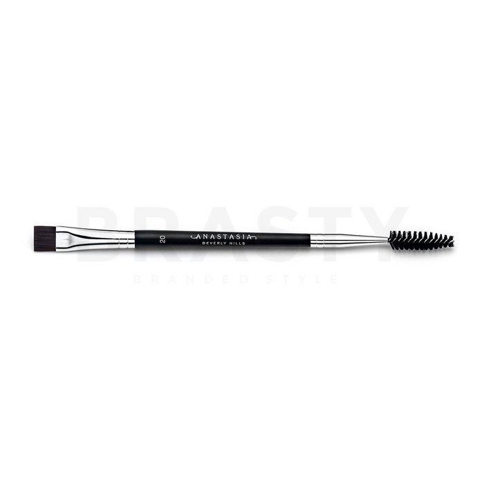 Anastasia Beverly Hills Dual Ended Flat Retail Brush - 20 perie curbata pentru sprancene