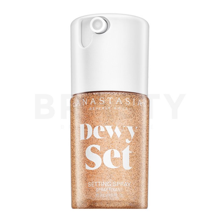Anastasia beverly hills mini dewy set coconut-vanilla fixator make-up pentru o piele luminoasă și uniformă 30 ml