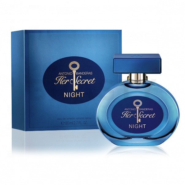 Antonio banderas her secret night eau de toilette pentru femei 80 ml