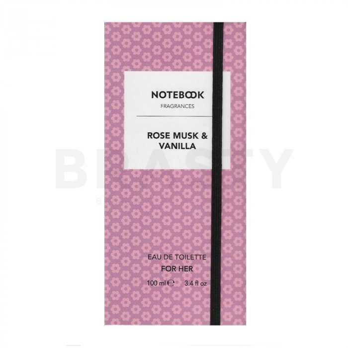 Aquolina notebook - rose musk   vanilla eau de toilette femei 100 ml