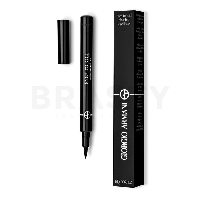 Armani (giorgio armani) eyes to kill n. 01 black eyeliner în fix 1,6 g