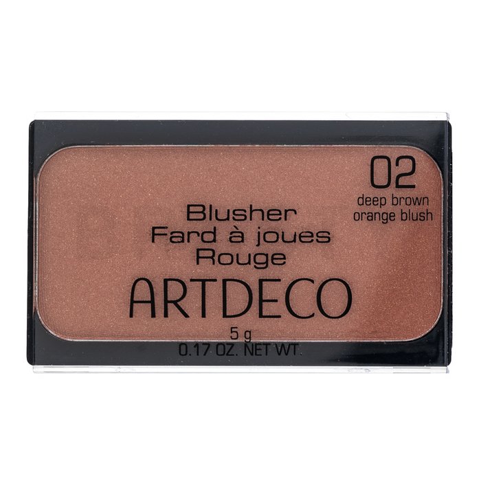 Artdeco blusher 02 deep brown orange fard de obraz sub forma de pudra 5 g